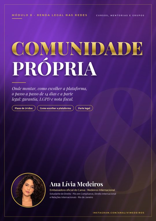 Capa de um dos módulos